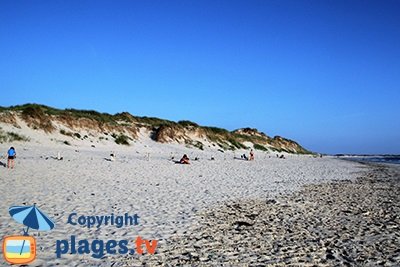 Plage de St Jean Trolimon dans le Finistère Sud