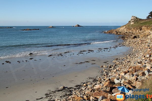 Plage de Saint Samson à Plougasnou