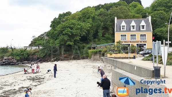 Photo de la plage de Sainte Anne Portzic à Brest