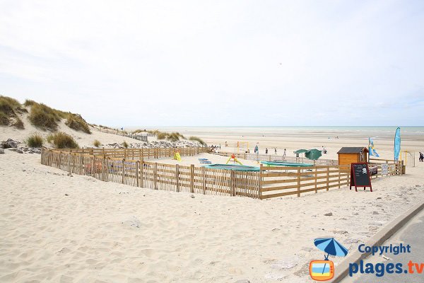 Club pour les enfants sur la plage de Ste Cécile