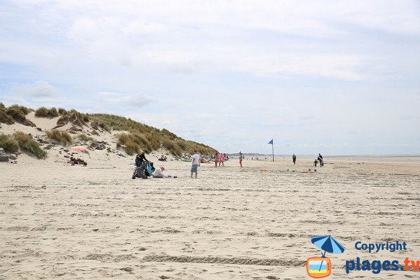 Plage de Ste Cécile vers le sud