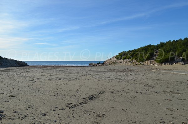 Öffentlicher Strand von Sainte Croix in La Couronne