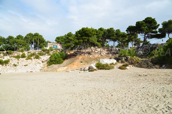 Posto di soccorso - spiaggia di  Ste Croix - Martigues