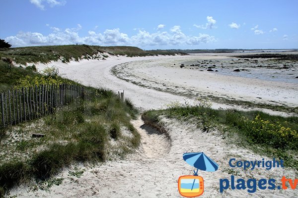 Plage Sud de Sainte Marguerite à Landéda