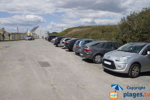 Parking de la pointe de Gavres