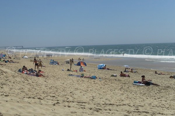 Spiaggia di Salie Sud di Pyla sur Mer in Francia