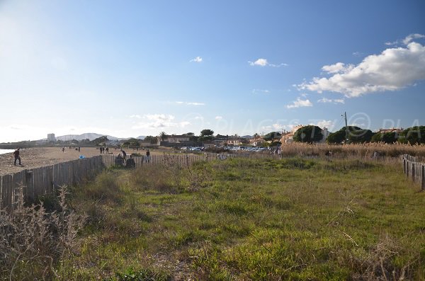 Plage Salins Hyères les Palmiers