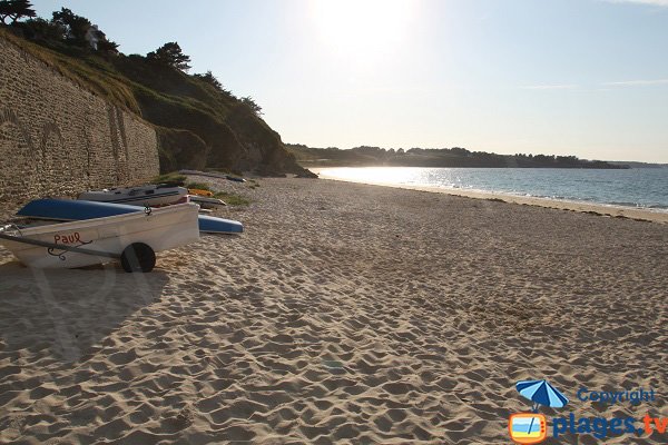 Photo de la plage de Samzun à Belle Ile en Mer - Locmaria