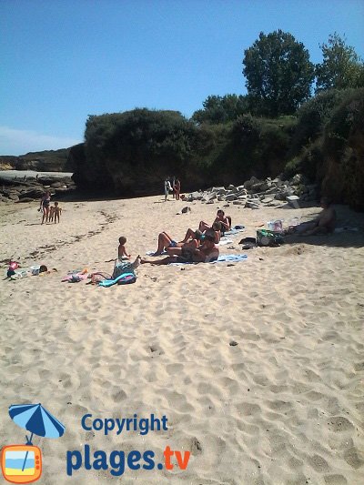 Wild beach in Groix Island - Sang Nu