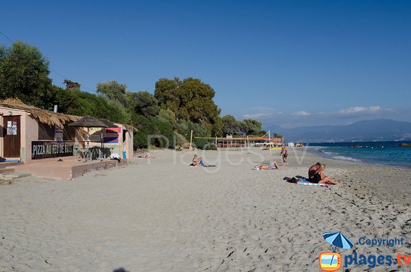 Plage de Santa Lina côté Ariadne - Ajaccio