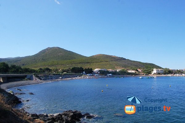 Foto della spiaggia di Santa Severa in Corsica