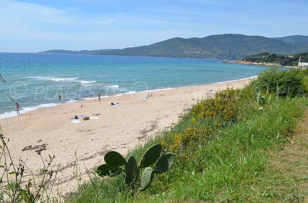 Plage de Santana en Corse