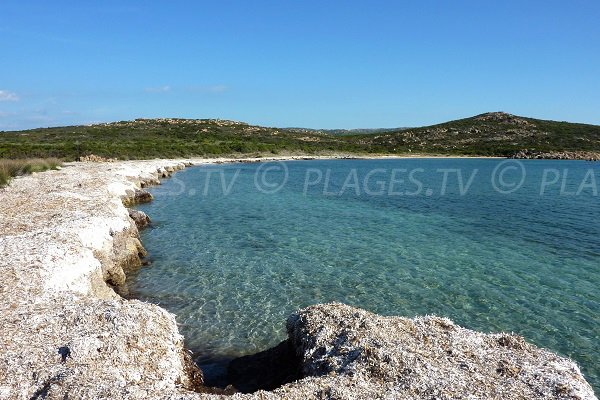 Photo de la plage de Saparelli à Bonifacio