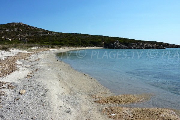 Saparelli beach near Testarella tip - Bonifacio