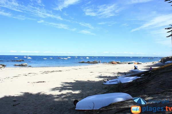 Plage des Sapins sur l'ile d'Yeu