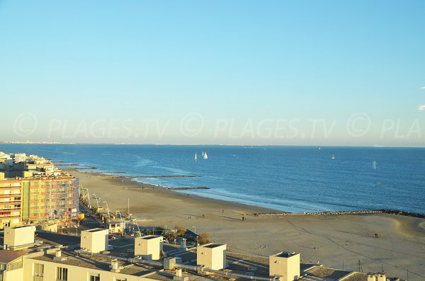 Photo de la plage Sarrail de Palavas les Flots