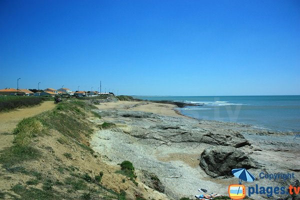 Photo de la plage de Sauzaie à Brétignolles sur Mer