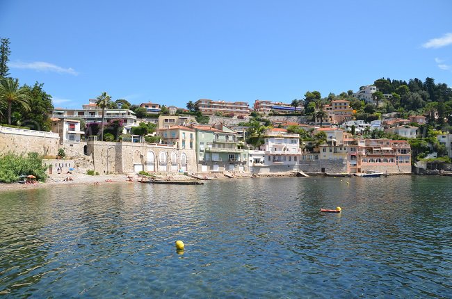 Plage du Grasseuil à Villefranche sur Mer