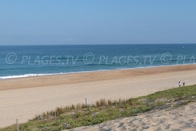 Seignosse beach in France