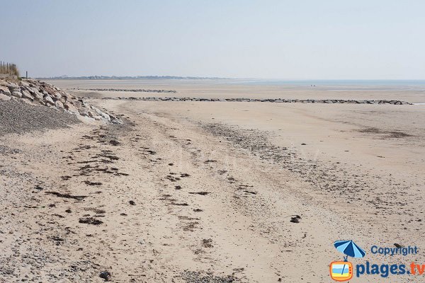 Photo de la plage du Sémaphore de Portbail