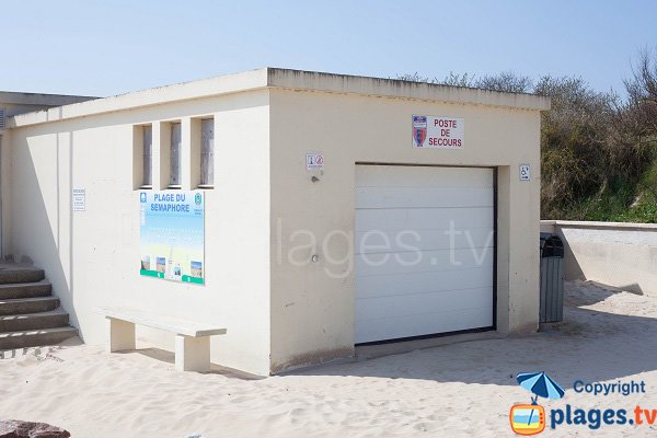 Poste de secours de Portbail