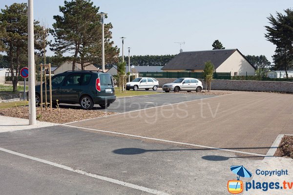 Parking of Semaphore beach of Portail