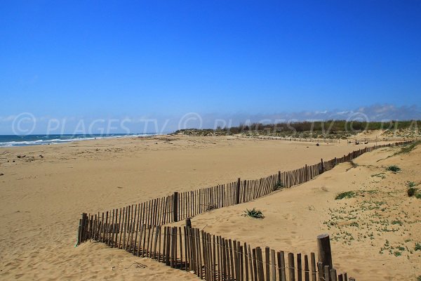 Plage la Séoune à Sérignan-plage