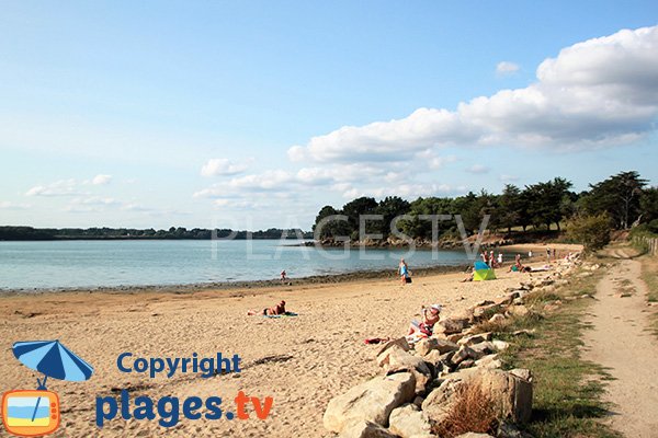 Plus belle plage dans le golfe du Morbihan - Baden