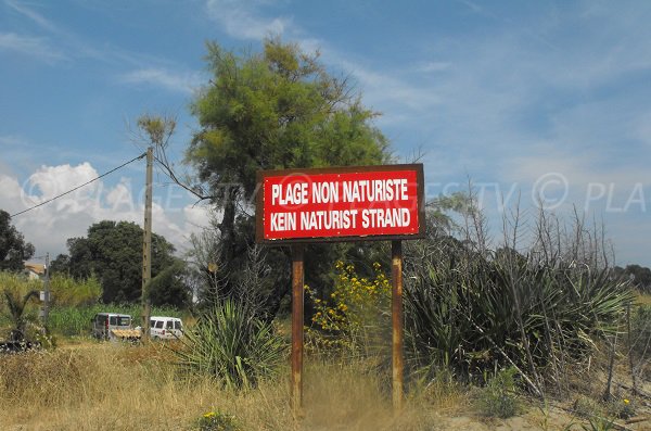 Plage Serra Piana - Plage non naturiste