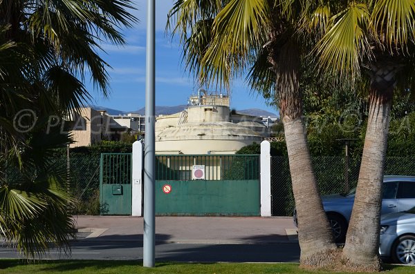 water treatment plant of Cagnes sur Mer