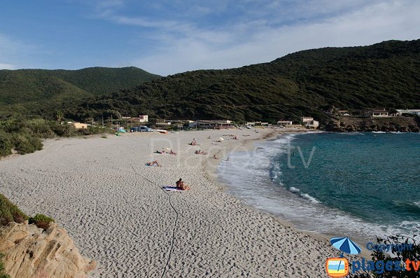 Sevani beach - Petit Capo in Ajaccio in Corsica