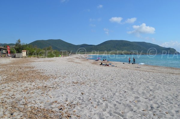 Photo de la plage du Grand Capo à Ajaccio
