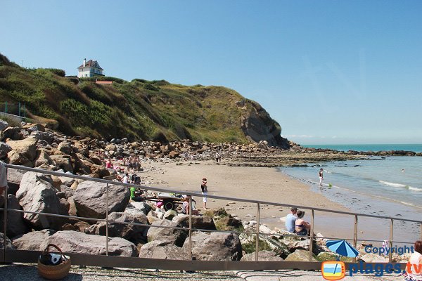 Plage de sable à Audinghen - La Sirène