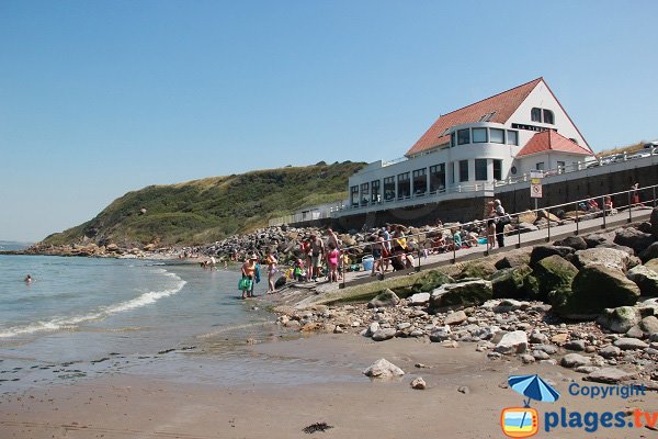 Photo de la plage de la Sirène à Audinghen