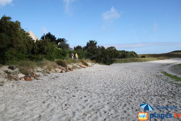 Promenade autour des plages de Guissény