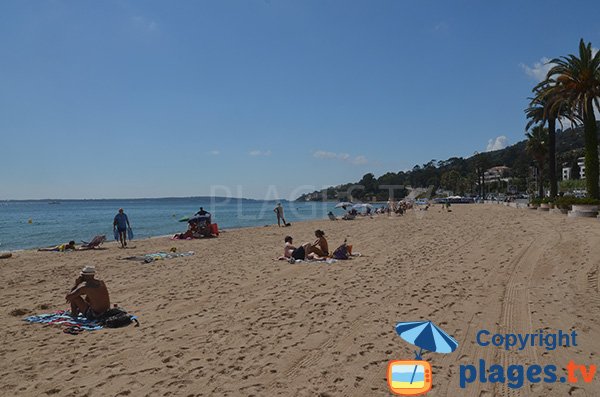 Foto Strand Soleil - Eingang zum Golfe Juan