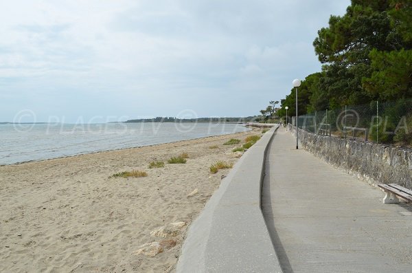 Soleil beach in St Trojan les Bains in France