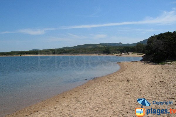 Plage proche des salines de Soprane - Figari