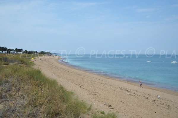 Photo de la plage de Soubregeon à St Denis d'Oléron