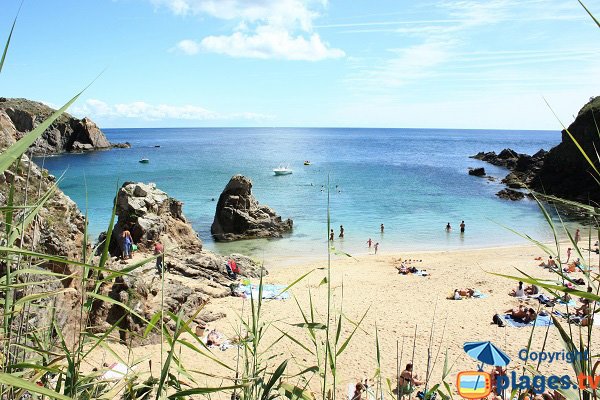 Sioux beach in Ile d'Yeu - Vendée - France