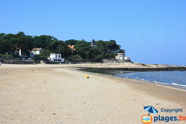 Souzeaux beach at low tide  - Noirmoutier