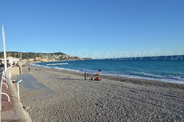 Strand des Sporting in Nizza