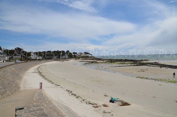 Photo de la plage de St Colomban à Carnac-Plage