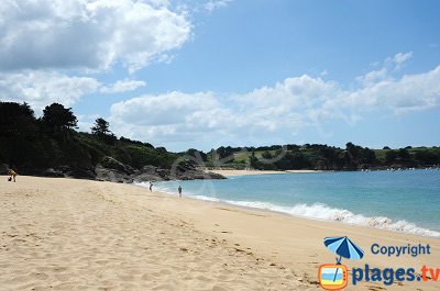 Beach in Saint Coulomb - France