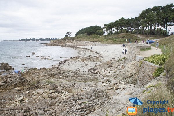 Foto della spiaggia Saint Gilles a Bénodet in Francia