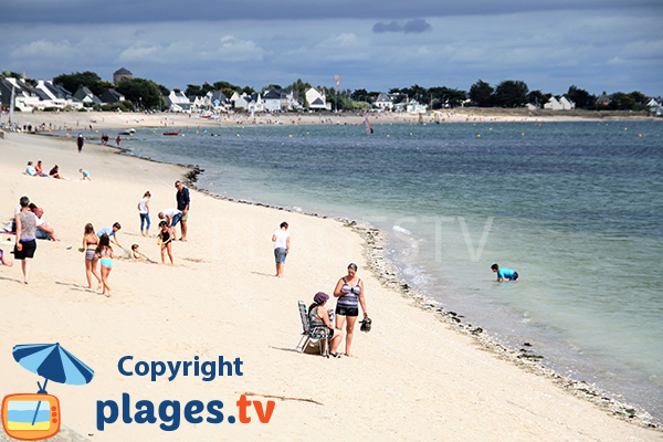 Photo de la plage de Saint Guérin à Damgan