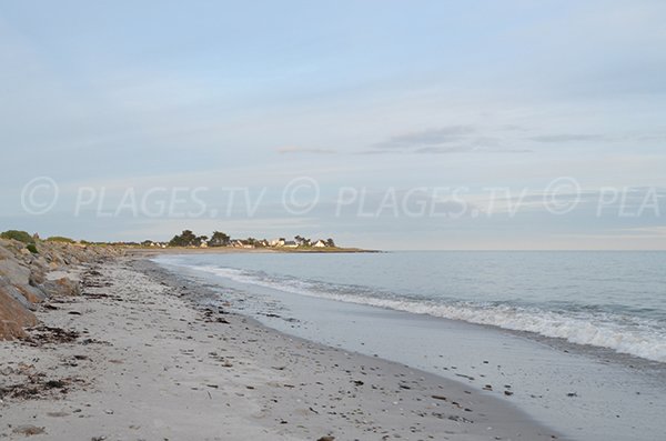 Plage de St Jacques de Sarzeau et plage de St Gildas de Rhuys