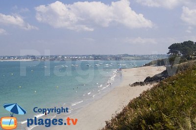 St Jacut de la Mer Beach in France