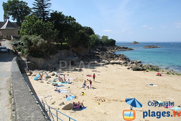 Crique confidentielle à Douarnenez