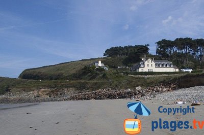 Beach of St Jean du Doigt - Brittany - France